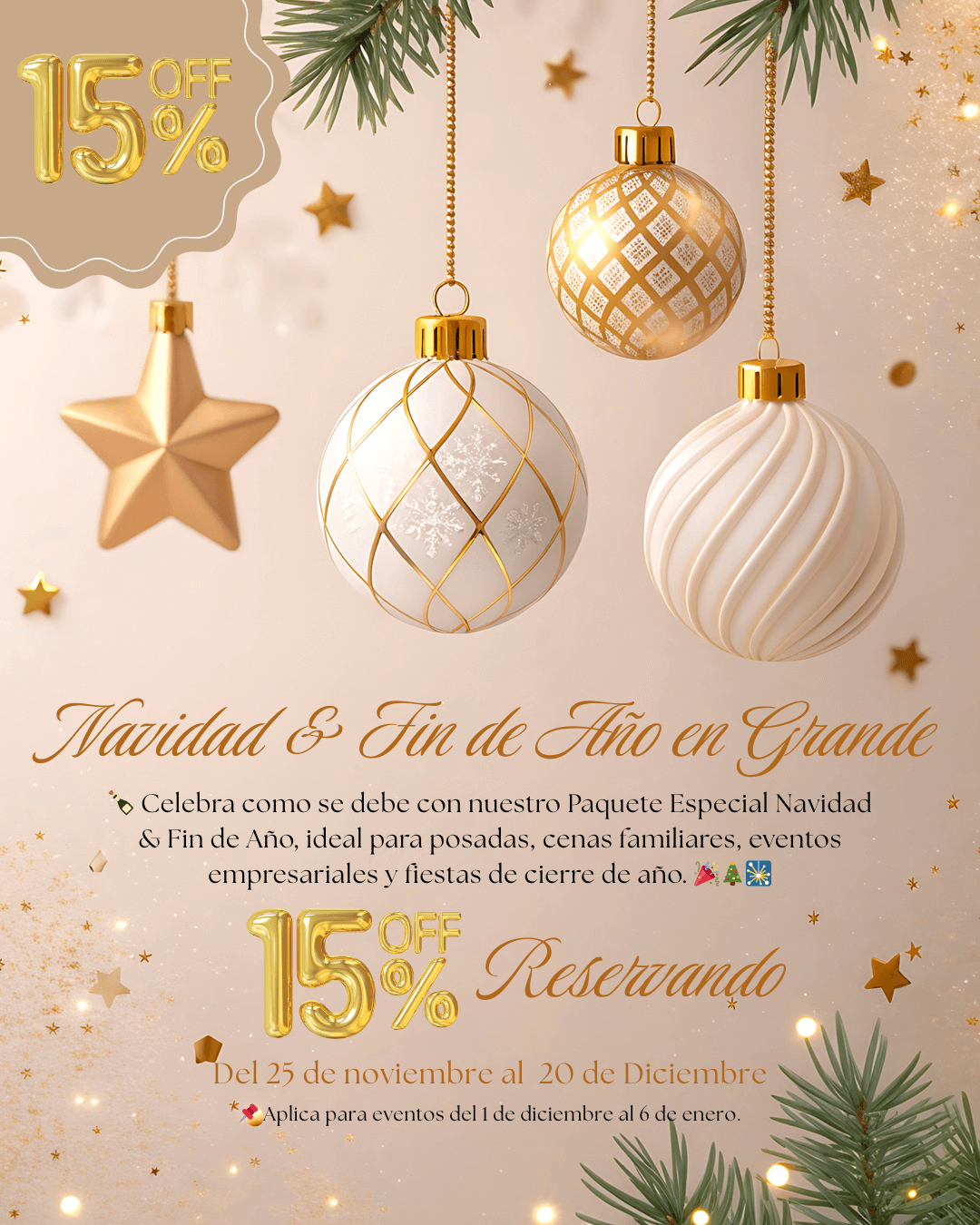 Navidad & Fin de Año en Grande